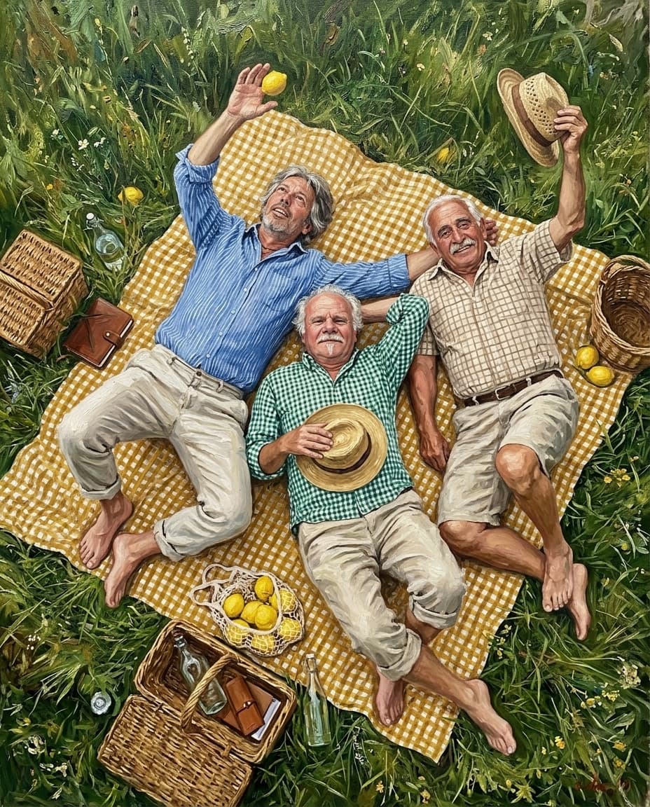 2+ чоловіки — Лінивий лимон